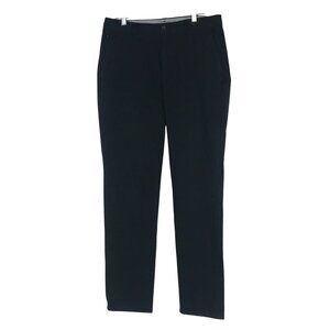 BONOBOS - MEN'S 32 X 32 - BLACK COTTON BLEND TAILORED FIT PANT